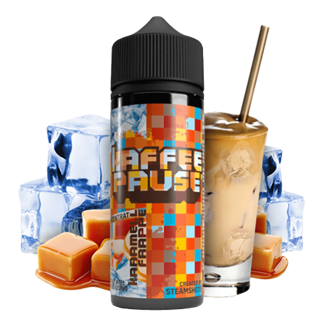 Kaffeepause Aroma by Steamshots - Karamell Frapp� Ice - 10 ml Longfill