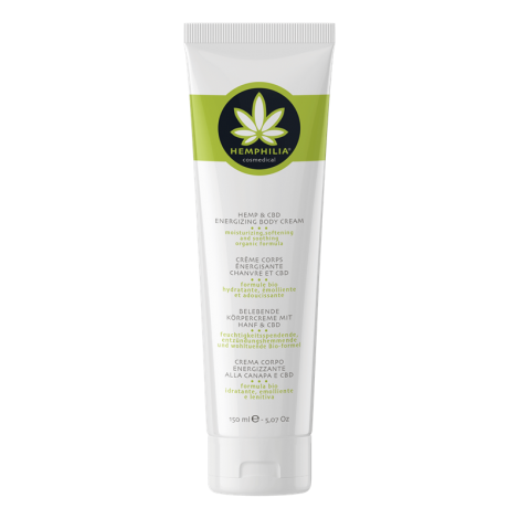 Hemphilia HEMP and CBD energizing body cream - 150 ml