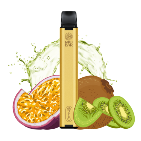 Vape Gold - Gold BAR 600 - Kiwi Passion - Einweg E-Zigarette