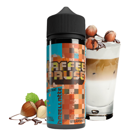 Kaffeepause Aroma by Steamshots - Hazellatte - 10 ml Longfill