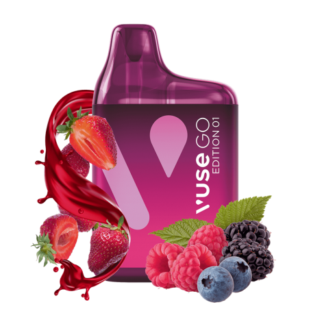 Vuse GO Box 800 - Edition 01 - Berry Blend - Einweg E-Zigarette