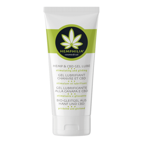 Hemphilia HEMP and CBD gel lube - 75 ml