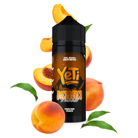 Yeti Aroma - Overdosed - Piercing Peach - 10 ml Longfill