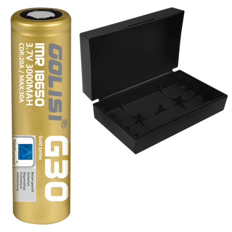 Golisi G30 - 18650er Akku - 3000 mAh - 1er Pack