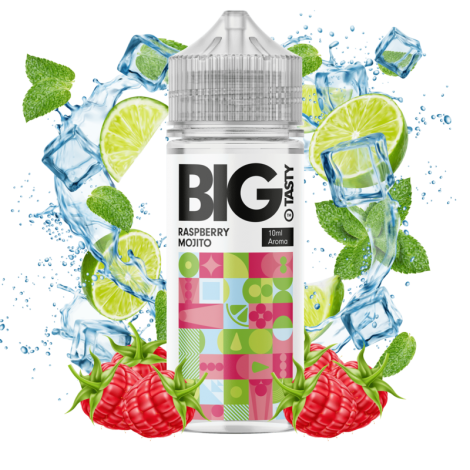 Big Tasty Juiced Series Aroma - Raspberry Moijto - 10 ml Longfill