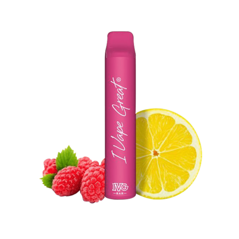 IVG Bar Plus CP - Raspberry Lemonade - Einweg E-Zigarette