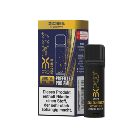 eXvape EXPOD Pro - Gold Series - Sguschonka - 1er Pack