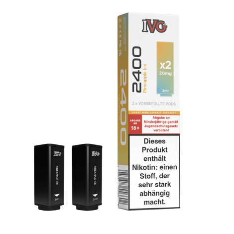 IVG 2400 - Pineapple Ice Pod - 2er Pack