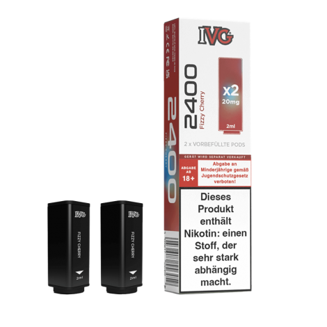 IVG 2400 - Fizzy Cherry Pod - 2er Pack