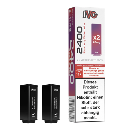 IVG 2400 - Strawberry Watermelon Pod - 2er Pack