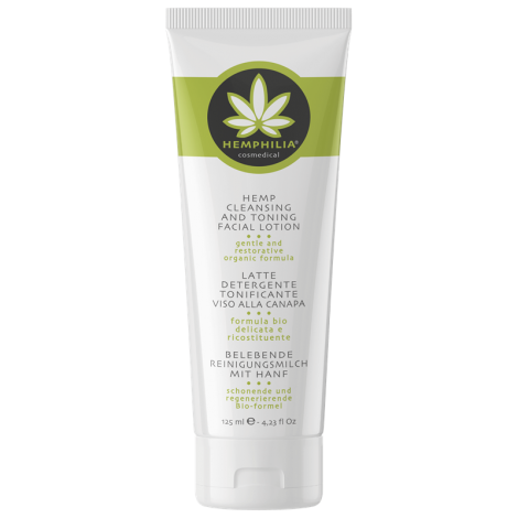 Hemphilia HEMP cleansing and toning facial lotion - 125 ml