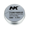 NK - Prebuilt Ni80 (26+26)/38 2 Core Parallel Coil - 6 Stk