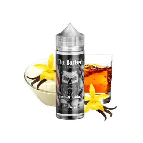 Kapkas Flava Aroma The Barber - Drunken Pudding - 10 ml Longfill