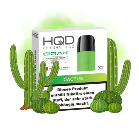 HQD Cirak - Cactus Pod - 2er Pack