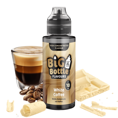 Big Bottle Aroma - White Coffee - 10 ml Longfill