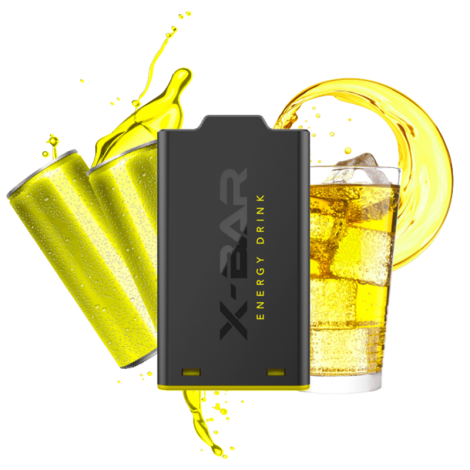 X-Bar X-Shisha - Energy Drink Pod - 1er Pack