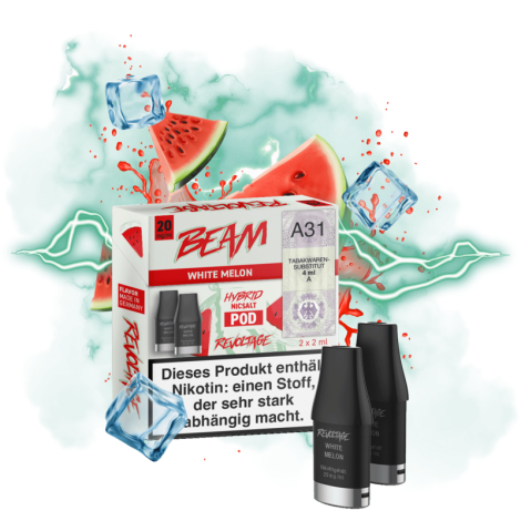 Revoltage Beam Dual - White Melon Pod - 2er Pack