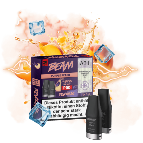 Revoltage Beam Dual - Purple Peach Pod - 2er Pack