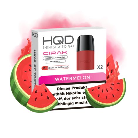 HQD Cirak - Watermelon Pod - 2er Pack