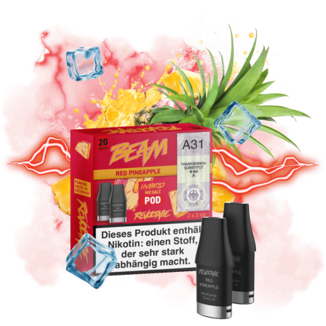 Revoltage Beam Dual - Red Pineapple Pod - 2er Pack