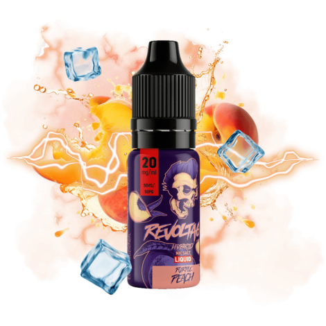 Revoltage - Purple Peach - 10 ml Hybrid-Nikotinsalz Liquid