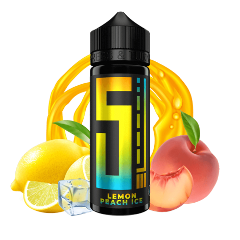 5EL Aroma Lemon Peach ICE - 10 ml Longfill