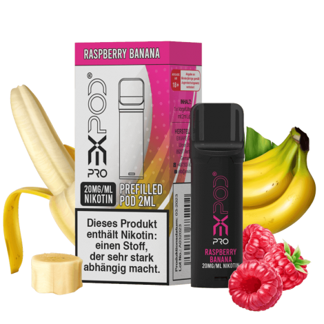 eXvape EXPOD Pro - Raspberry Banana Pod - 1er Pack