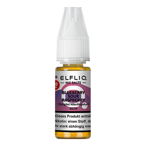 ELF Bar Elfliq - Blueberry Sour Raspberry - 10 ml Nikotinsalz