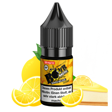 Bang Juice - BOMBBASTIC - Baked Deluxe - 10 ml Nikotinsalz Liquid