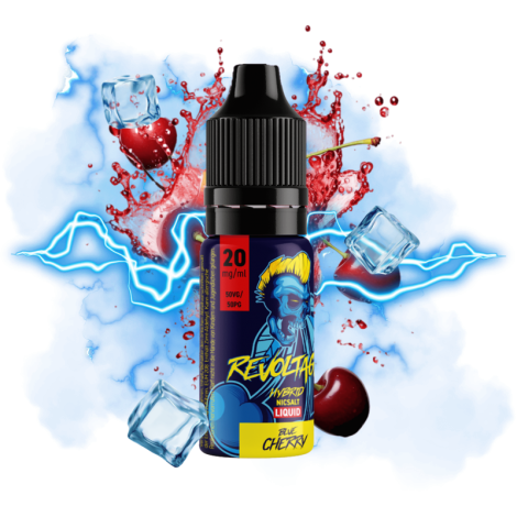 Revoltage - Blue Cherry - 10 ml Hybrid-Nikotinsalz Liquid