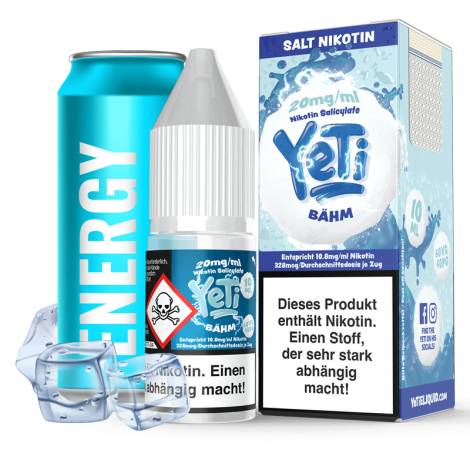 Yeti E-Liquid - B�hm - 10 ml Nikotinsalz