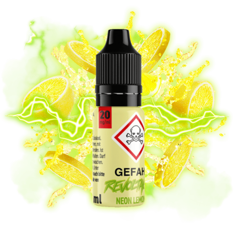 Revoltage - Neon Lemon - 10 ml Hybrid-Nikotinsalz Liquid