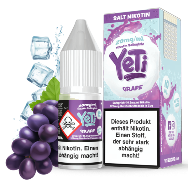 Yeti E-Liquid - Grap...