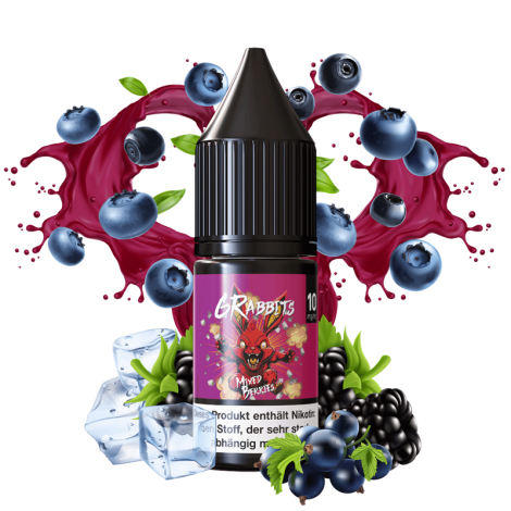 6Rabbits - Mixed Berries - 10 ml Nikotinsalz Liquid