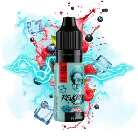 Revoltage - Aqua Berries - 10 ml Hybrid-Nikotinsalz Liquid